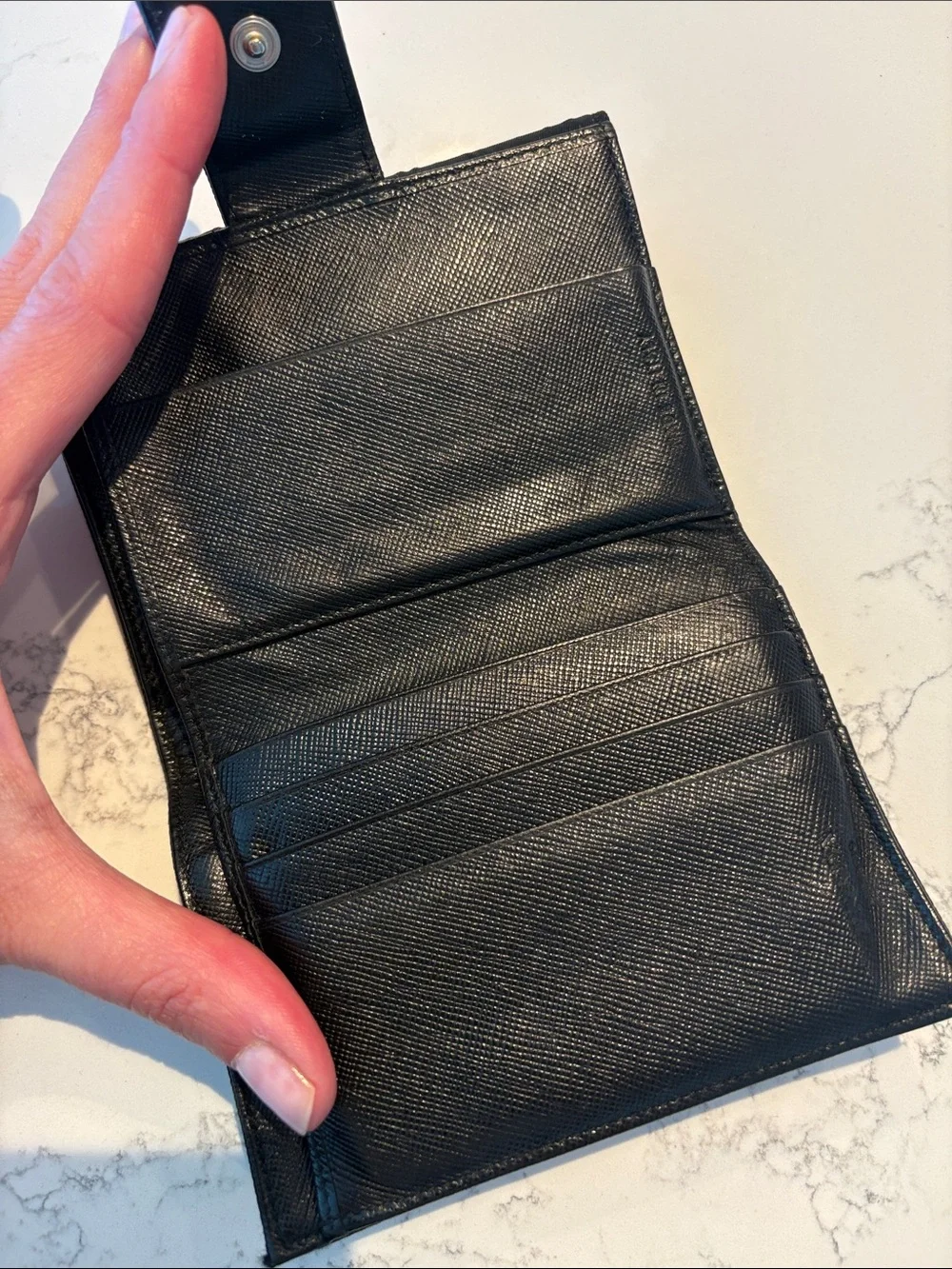Prada classic fold